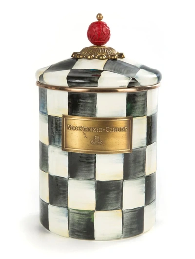 MACKENZIE-CHILDS COURTLY CHECK CANISTER,400092531884