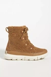 Sorel Explorer Ii Joan Insulated Lace-up Boot In Yellow