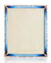 Jay Strongwater Laetitia Stone Edge Frame, 8 X 10 In Blue