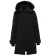Canada Goose Lorette Hooded Parka In Black