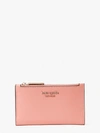 Kate Spade Spencer Small Slim Bifold Wallet In Serene Pink