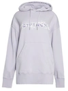 Givenchy Raised Logo Barbed Wire Graphic Hoodie