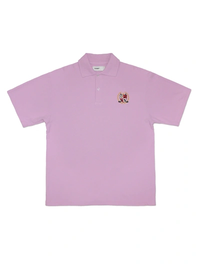 Local Authority X Swingers Club Crest Polo Shirt In Purple