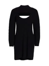 Dh New York Women's Eve Two-piece Sweater & Minidress Set In Black