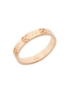 Gucci 18k Rose Gold Icon Thin Band