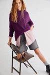 Free People Ottoman Slouchy Tunic In Violet Night