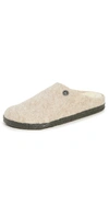 Birkenstock Zermatt Genuine Shearling Lined Slipper In Beige