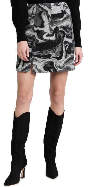 Holzweiler Bella Skirt In Grey Mix