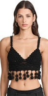 ROSIE ASSOULIN KNIT CARMEN MIRANDA BRALETTE,ROSDB30045