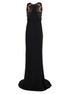 STELLA MCCARTNEY LACE INSERTS LONG DRESS,6D577D43-6B1D-9716-F79A-7422CCF06E7A