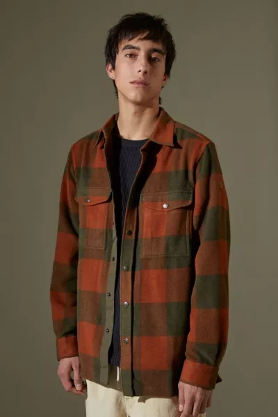 Fjall Raven Canada Shirt In Orange Multi