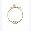 Tory Burch Embrace Ambition Pavé Bracelet In Tory Gold/gold/crystal