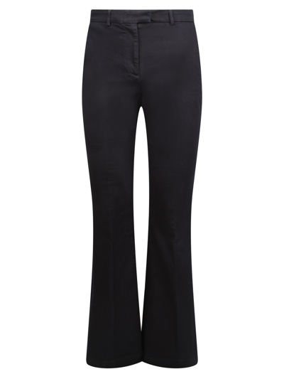 Jacob Cohen Pantaloni Bootcut Fit Blu S In Black