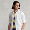 Polo Ralph Lauren Classic Fit Linen Shirt In White
