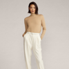Polo Ralph Lauren Cashmere Turtleneck In Lux Tan