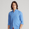 Polo Ralph Lauren Classic Fit Linen Shirt In Harbor Island Blue