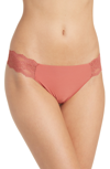 B.tempt'd By Wacoal B.bare Thong In Marsala