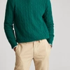 Polo Ralph Lauren The Iconic Cable-knit Cashmere Sweater In New Forest