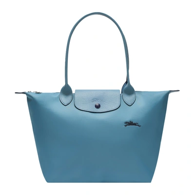 Longchamp 珑骧 女士 Le Pliage Club系列蓝色小号织物长柄单肩斜挎包手提包 L2605 619 P58