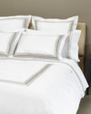 Signoria Firenze Dimora Standard Sham In White/silver Moon