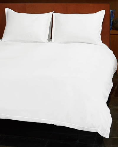 Signoria Firenze Luce King Duvet Cover In White/white