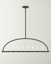 Crystorama Abbott 8-light Linear Chandelier