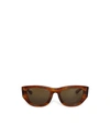 VADA KAUBOI EYES CATEYE SUNGLASSES BURL BROWN