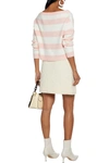 ALICE AND OLIVIA BAUER STRIPED KNITTED SWEATER,3074457345627292648