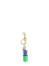 Anya Hindmarch Polo Charm Keyring In White