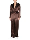 Alexander Mcqueen Wool-mohair Wide-leg Trousers In Brown