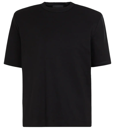 Wardrobe.nyc Cotton Jersey T-shirt In Black