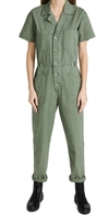 Pistola Denim Grover Jumpsuit In Colonel