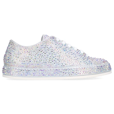 Le Silla Low-top Sneakers Prince In Silver