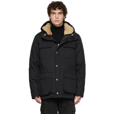 Holubar Black North Hunter Parka Jacket In Bl01 ModeSens