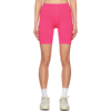 Alo Yoga High Waisted Biker Short In Neon Pink