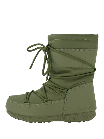 Moon Boot Kids Boots For Girls In Green