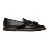 HUMAN RECREATIONAL SERVICES BLACK CROC DEL REY LOAFERS
