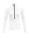 Goldbergh Serena Half-zip Thermal Base-layer Top In Weiss