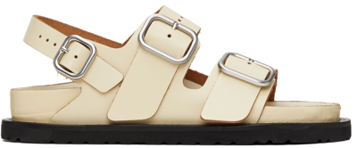 Jil Sander Off-white Birkenstock Edition Milano Sandals In 280