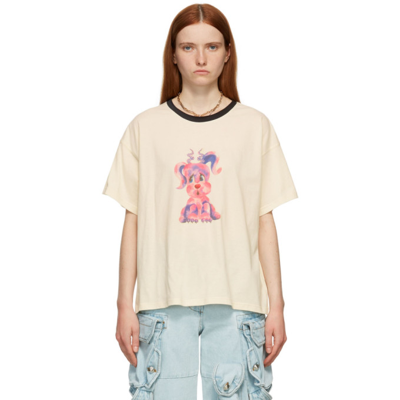 We11 Done We11done Monster Print Crewneck T In Black