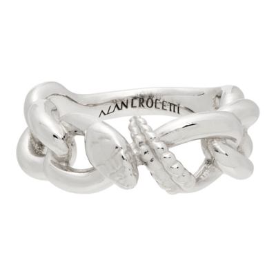 Alan Crocetti Silver Nashash Ring