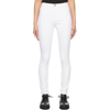 Frame Le High Skinny High-rise Skinny Jeans In White