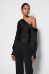 Core Collection Signature Alice Cold Shoulder Top In Black