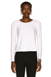 Beyond Yoga Featherweight Morning Light Pullover In Cloud White