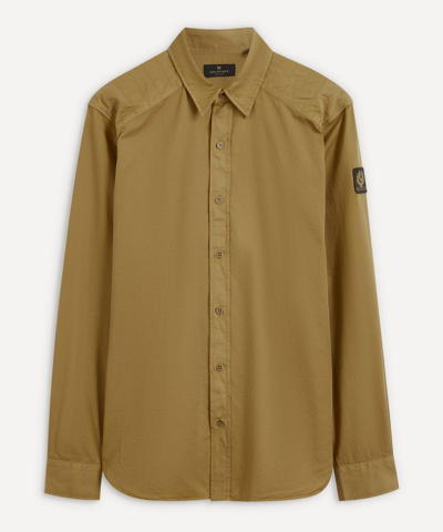 Belstaff Dunmore Shirt In Vintage Khaki