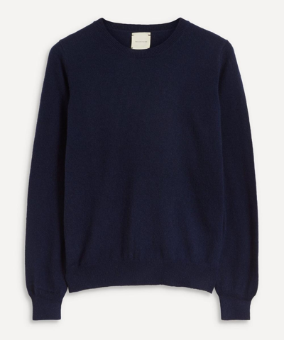 The Uniform Cashmere Crew-neck Jumper In Navy