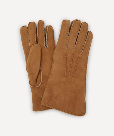 Dents Hannah Lambskin Gloves In Camel
