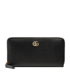 GUCCI LEATHER DOUBLE G WALLET,12132402