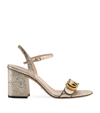 GUCCI LEATHER MARMONT SANDALS 75,12146679