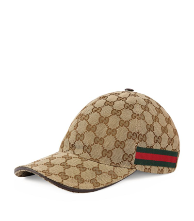 Gucci Original Gg Canvas Baseball Cap In Neutrals